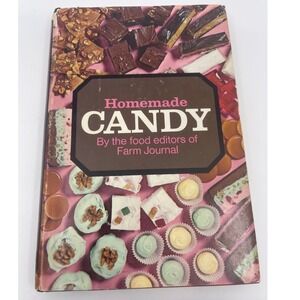 Homemade Candy Cookbook‎ Farm Journal Recipes 250 Tested Recipes 1970 1st Ed